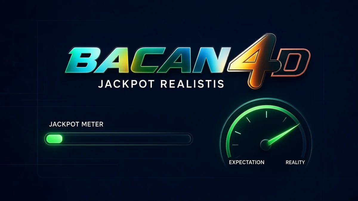 Jackpot BACAN4D: Ekspektasi Realistis dan Near-miss