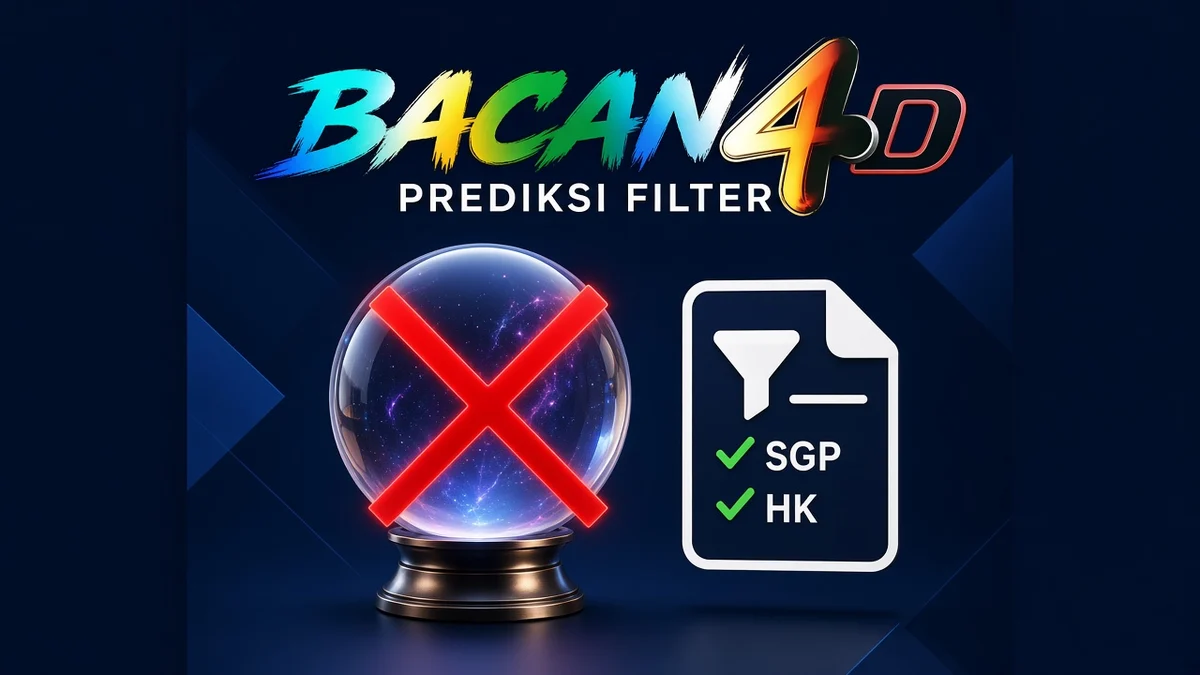 Prediksi Togel BACAN4D: Filter Paket Bodong SGP dan HK